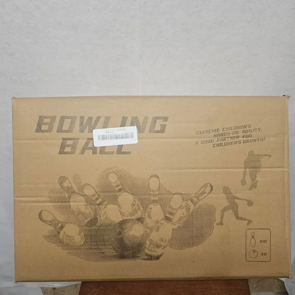 Kids Light up Bowling Ball Toys Set Bowling Pins Toy Game *Incomplete Set*